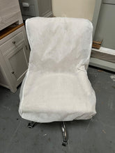 Load image into Gallery viewer, Upholstered Office Chair - Stone Linen Quality Furniture Clearance Ltd
