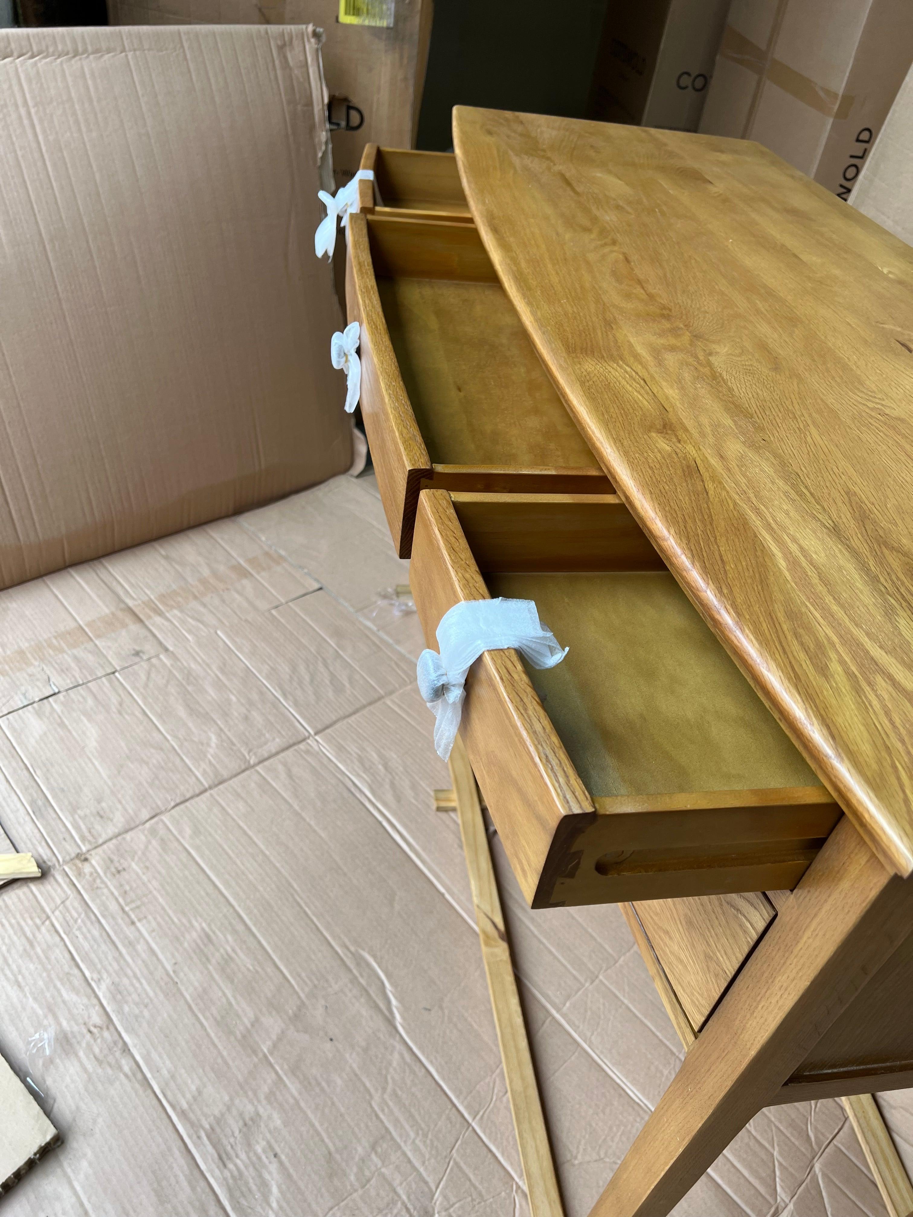 Winchcombe Oiled Oak Dressing Table Quality Furniture Clearance Ltd