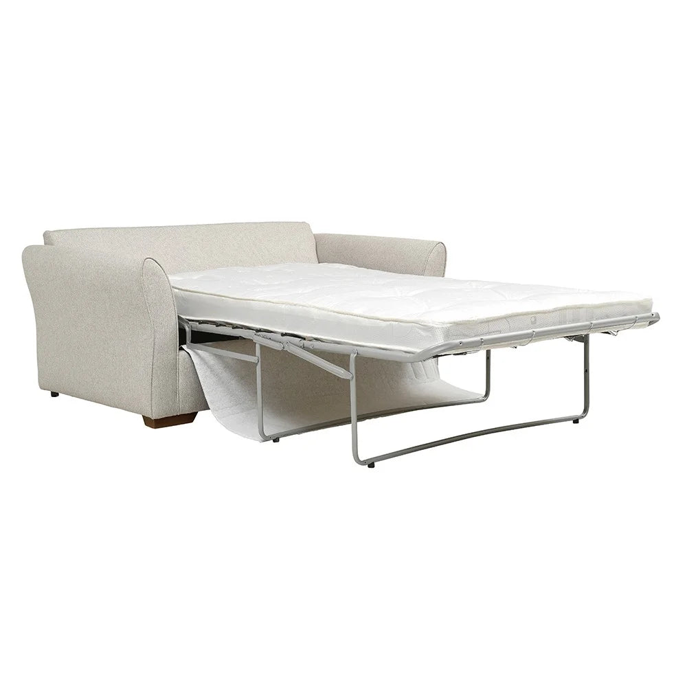 Fletcher - Sofa Bed Large 2 Seater - Natural - House Weave Quality Furniture Clearance Ltd