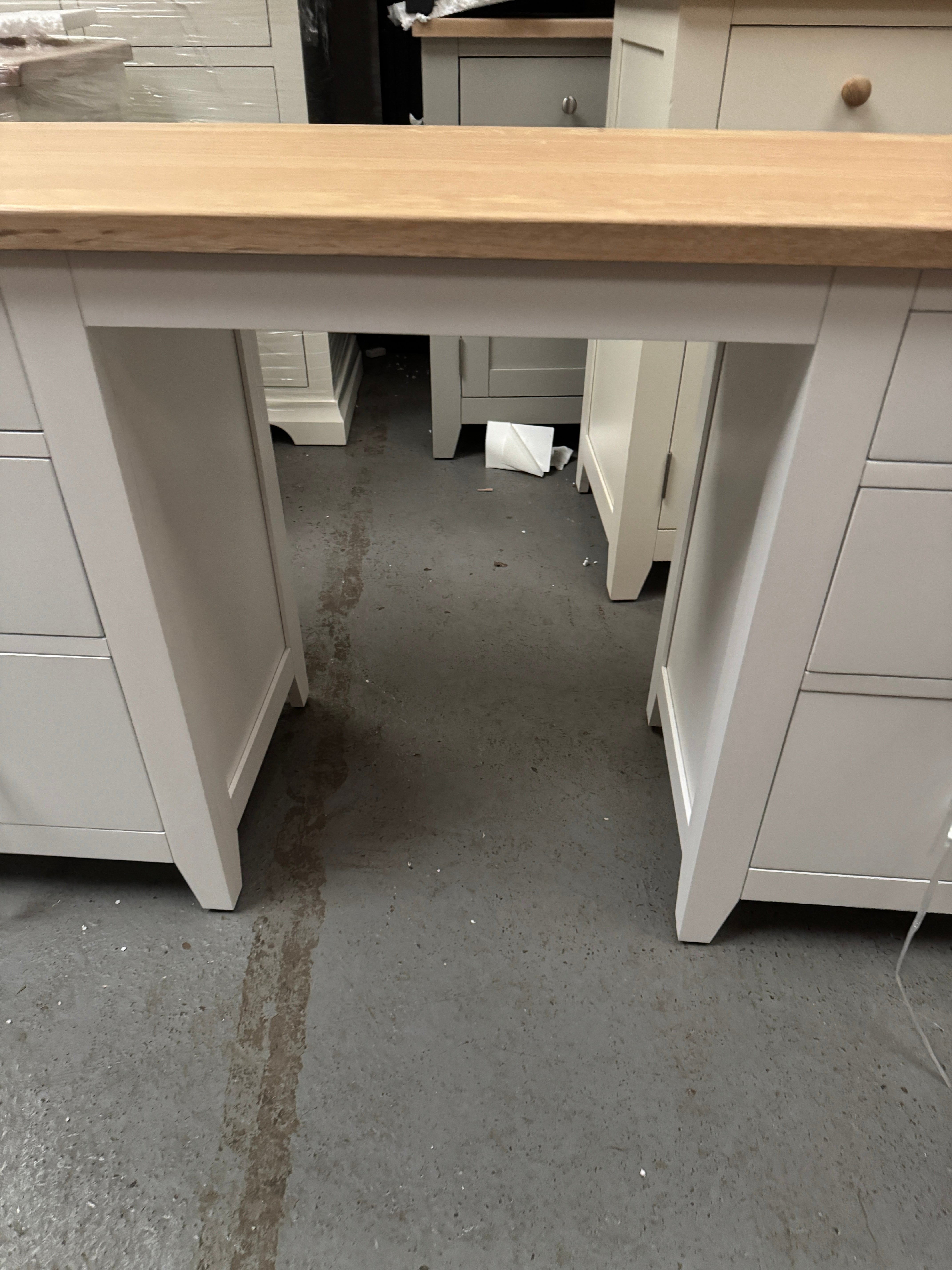 CHESTER PURE WHITE Dressing Table Quality Furniture Clearance Ltd