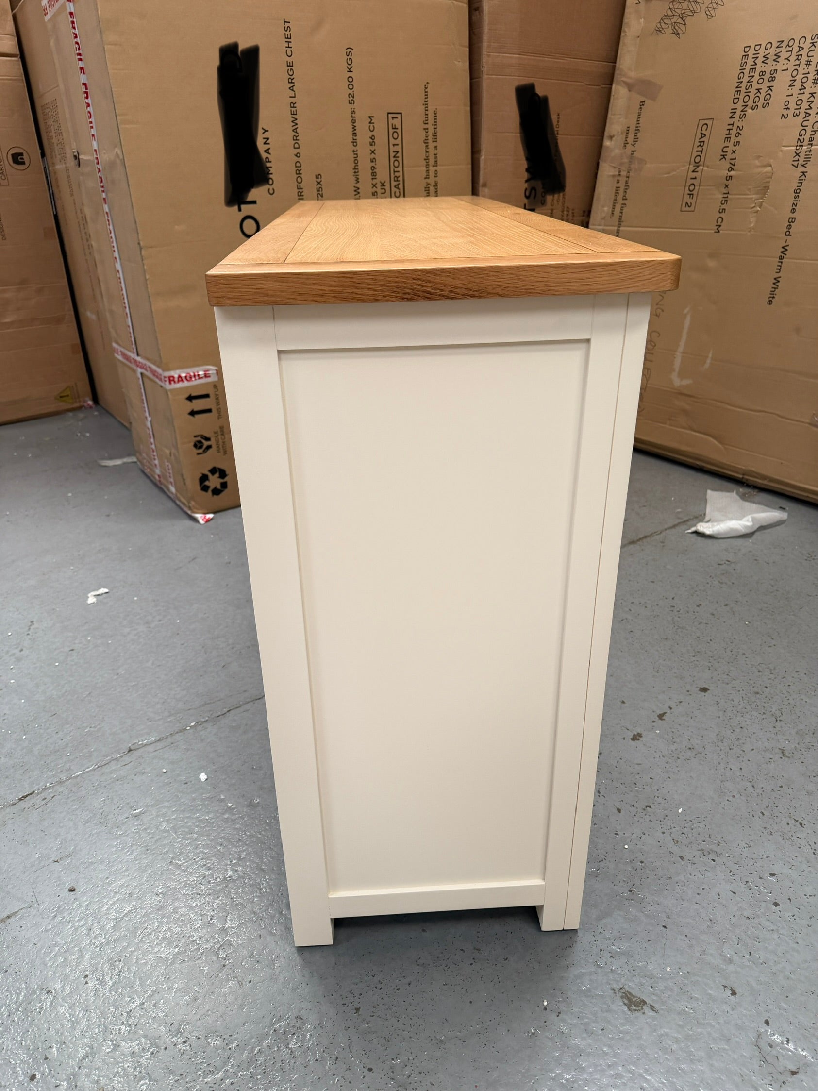 Sussex Cotswold Cream Large Sideboard furniture delivered