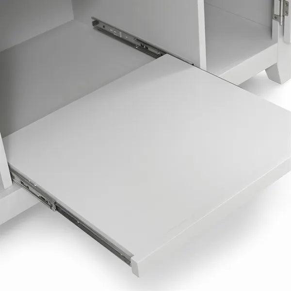 CHESTER DOVE GREY Hideaway Home Office Quality Furniture Clearance Ltd