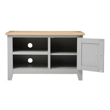 Load image into Gallery viewer, CHESTER DOVE GREY Small TV Stand up to 43&quot; Quality Furniture Clearance Ltd

