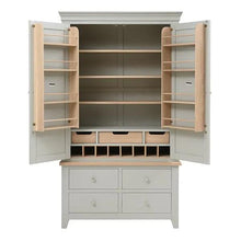 Load image into Gallery viewer, CHESTER DOVE GREY Double Larder Quality Furniture Clearance Ltd
