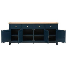 Load image into Gallery viewer, CHESTER MIDNIGHT BLUE Extra Large Sideboard Quality Furniture Clearance Ltd
