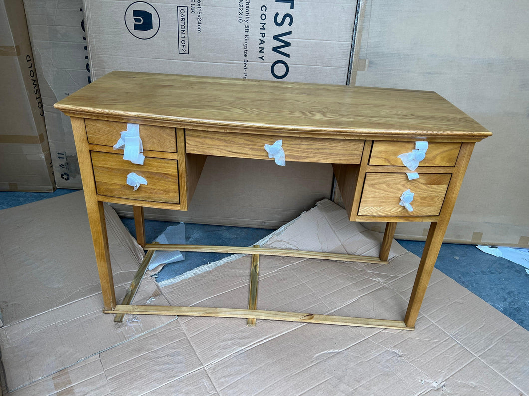 Winchcombe Oiled Oak Dressing Table Quality Furniture Clearance Ltd
