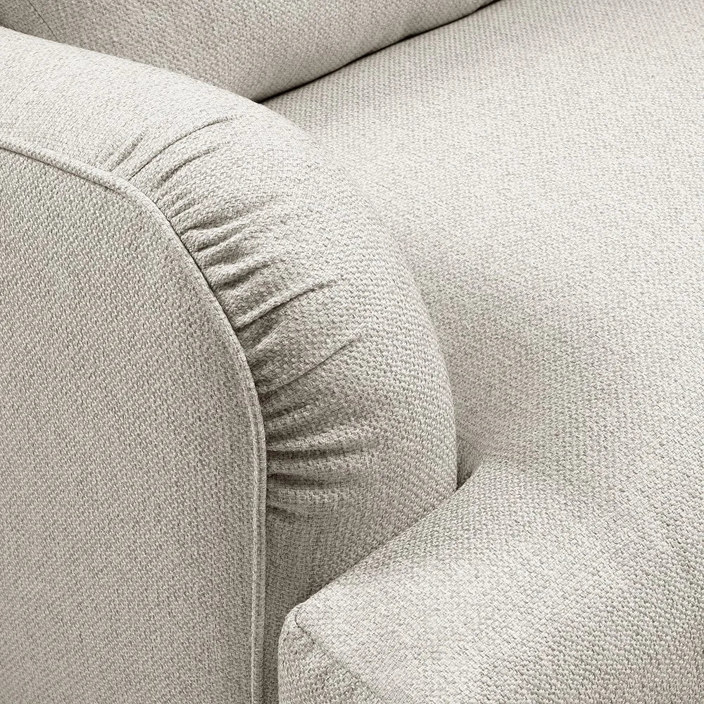 Burton - Large 2 Seater - Natural - House Weave Quality Furniture Clearance Ltd