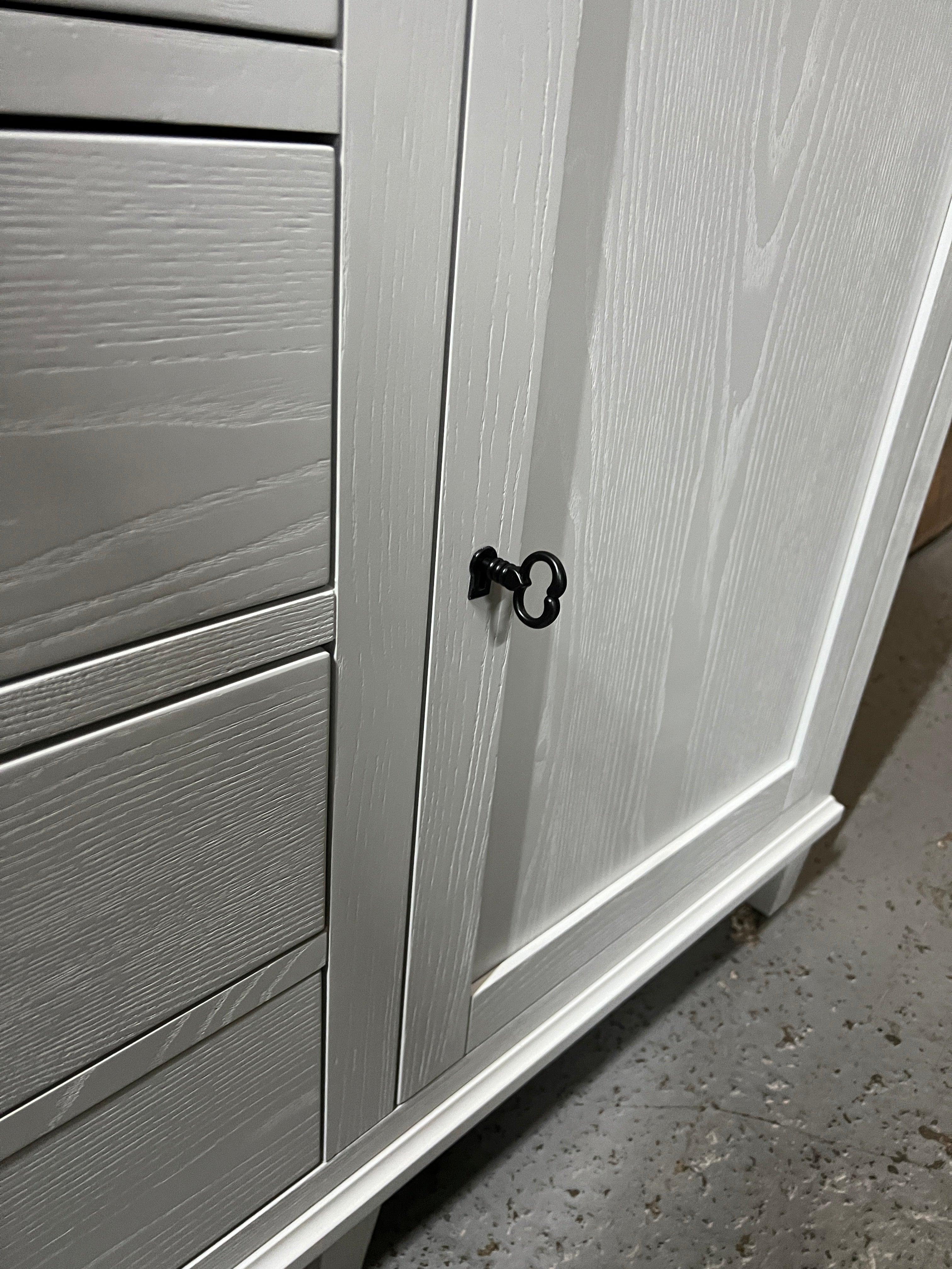 Charlbury Mineral Grey Large Sideboard With Drawers Quality Furniture Clearance Ltd