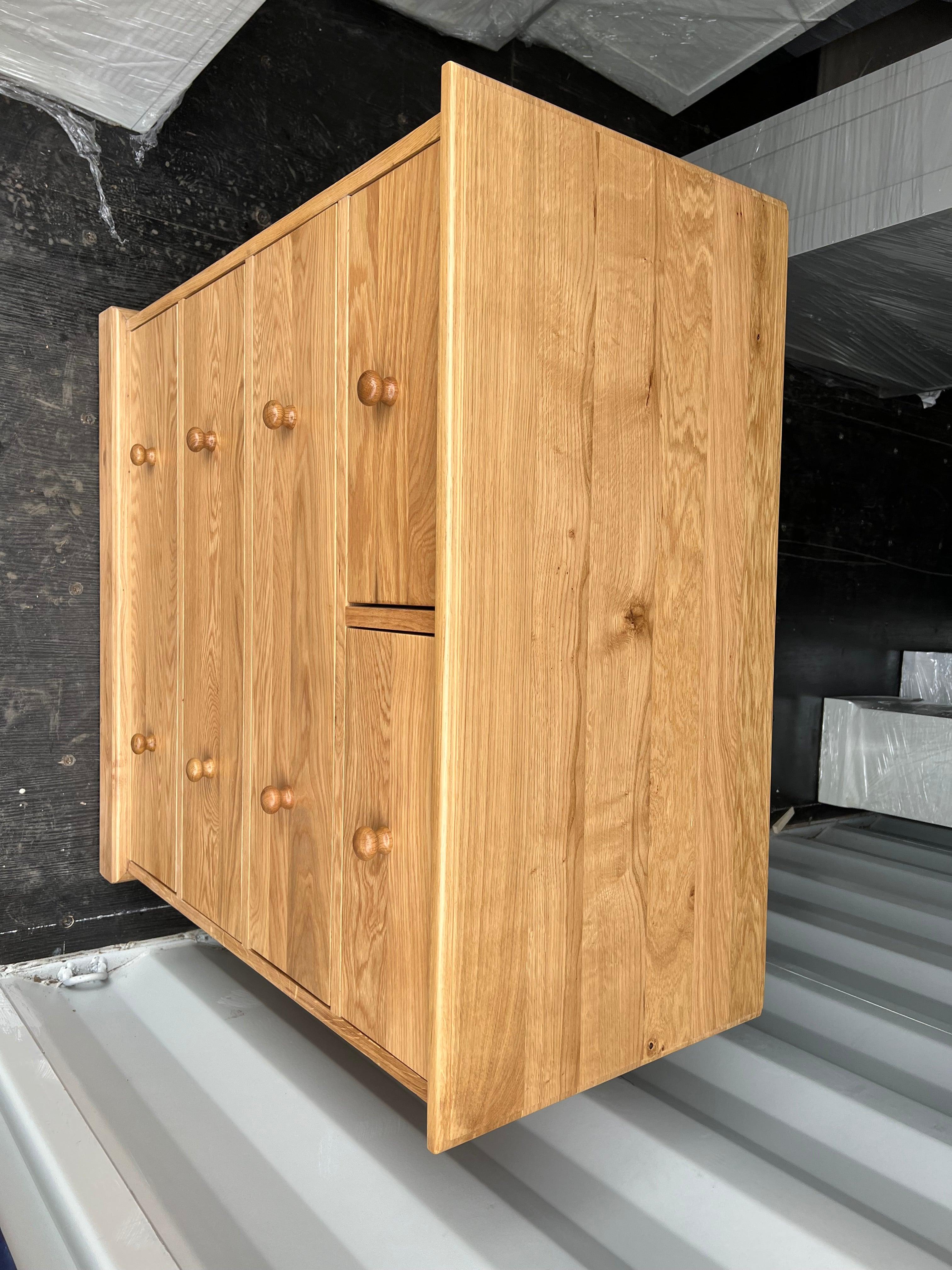 Appleby Light Oak 2 over 3 Chest of Drawers Quality Furniture Clearance Ltd