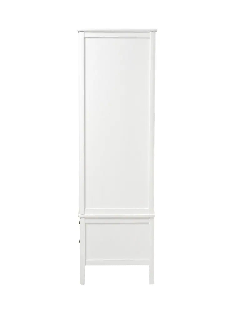 BERKELEY WHITE OAK Double Wardrobe Quality Furniture Clearance Ltd