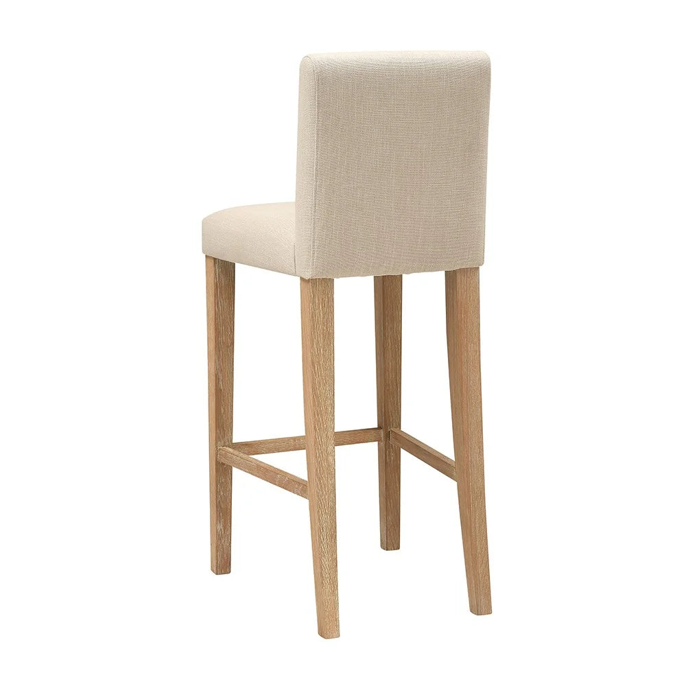 ALDER
Upholstered Bar Stool Beige Quality Furniture Clearance Ltd
