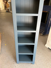 Load image into Gallery viewer, WESTCOTE INKY BLUE
Tall Slim Bookcase Quality Furniture Clearance Ltd
