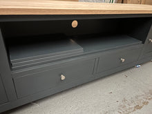 Load image into Gallery viewer, CHESTER CHARCOAL
XXL TV Stand up to 90&quot; Quality Furniture Clearance Ltd
