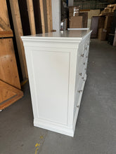 Load image into Gallery viewer, Chantilly Warm White 10 Drawer Chest Quality Furniture Clearance Ltd
