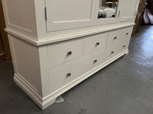 Load image into Gallery viewer, CHANTILLY WARM WHITE
Grand Triple Wardrobe Quality Furniture Clearance Ltd
