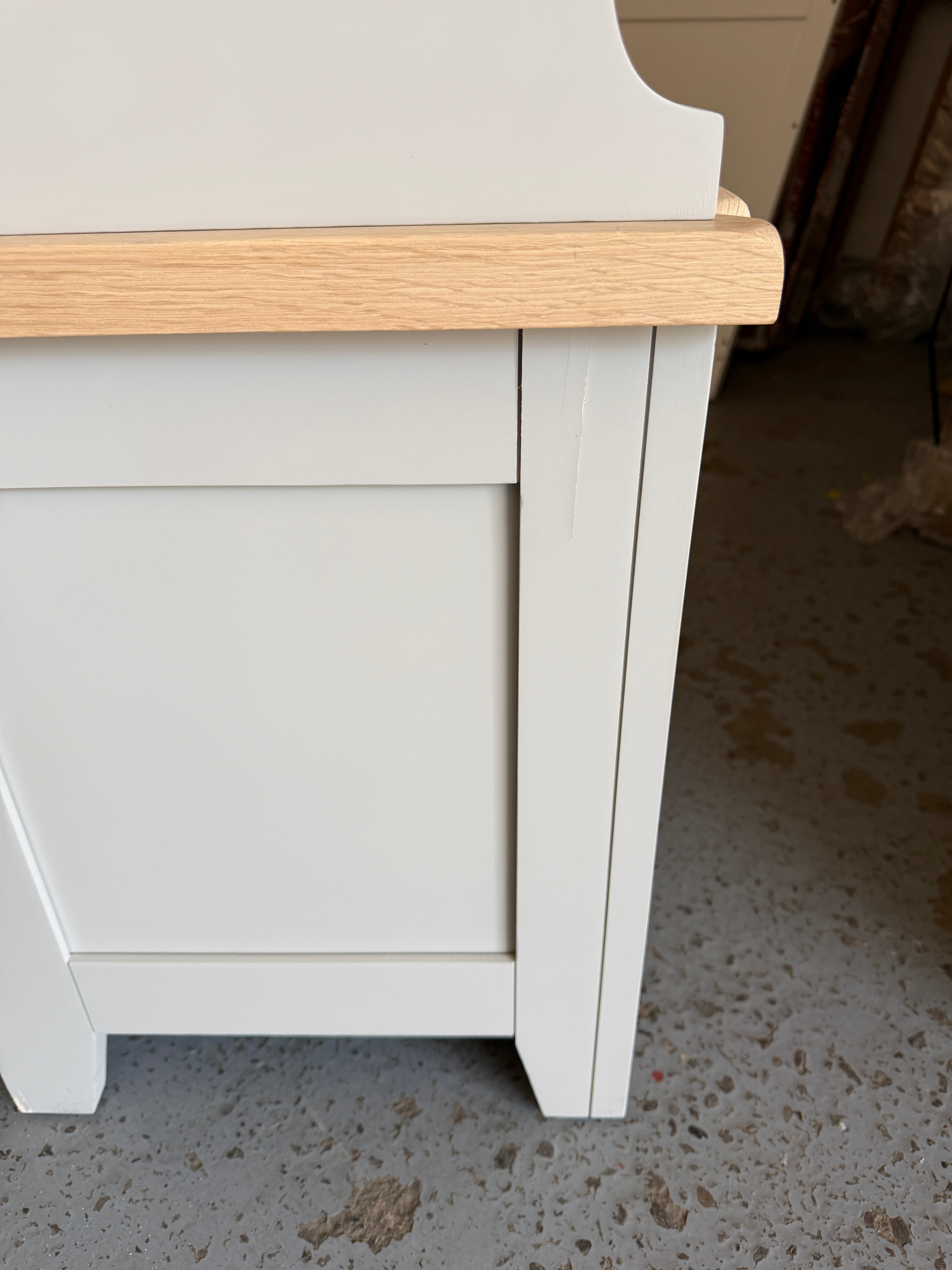 Chester Dove Grey Hallway Tidy Quality Furniture Clearance Ltd