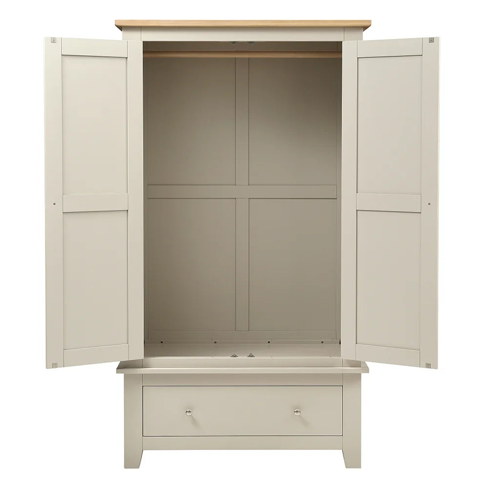 CHESTER LIMESTONE
Double Wardrobe Quality Furniture Clearance Ltd