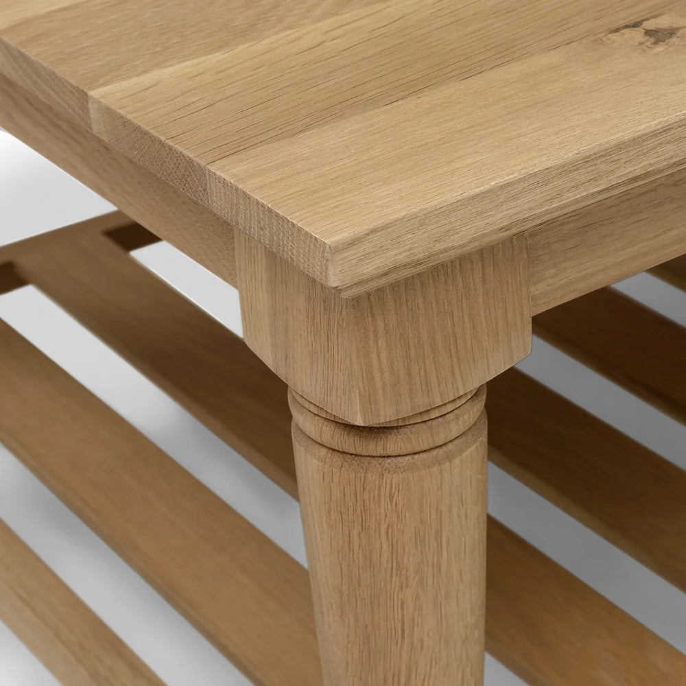 ELKSTONE MELLOW OAK Coffee Table Quality Furniture Clearance Ltd