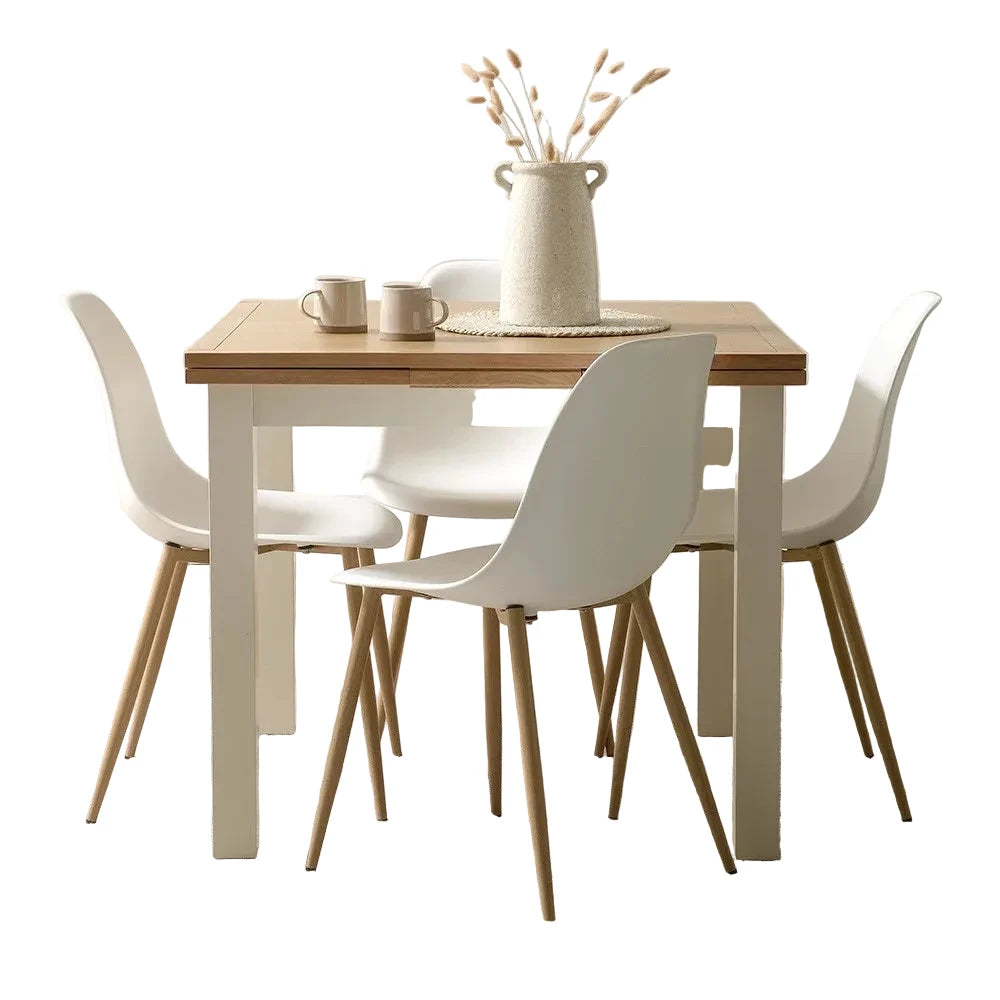 SIMPLY COTSWOLD CLASSIC CREAM
2-4 Seater Dining Table and 4 Dining Chairs Quality Furniture Clearance Ltd