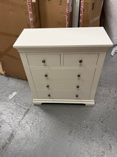 Load image into Gallery viewer, Chantilly warm White 2 Over 3 Drawer Chest. furniture delivered

