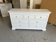 Chantilly Pebble Grey 3 Over 4 Chest furniture delivered