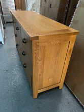Load image into Gallery viewer, OAKLAND RUSTIC OAK
New 3 Over 4 Drawer Chest Quality Furniture Clearance Ltd
