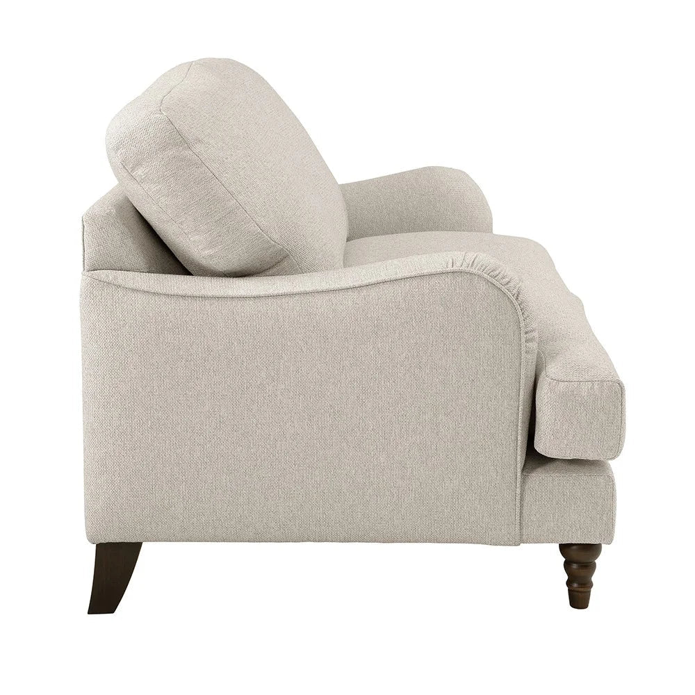 Burton - Large 2 Seater - Natural - House Weave Quality Furniture Clearance Ltd
