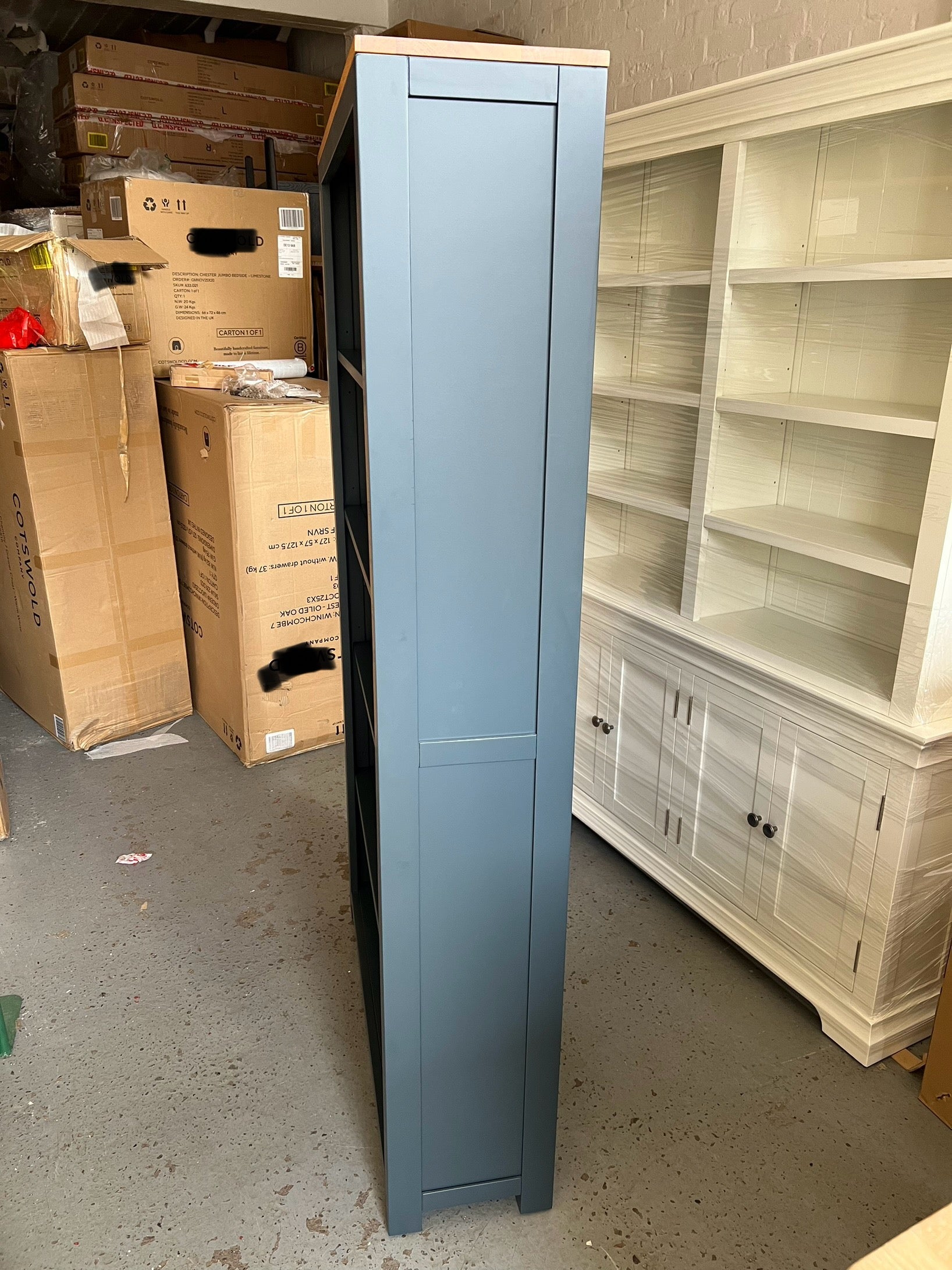 CHALFORD INKY BLUE
Large Bookcase Quality Furniture Clearance Ltd