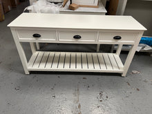 Load image into Gallery viewer, STOW WARM WHITE Extra Large Console Table Quality Furniture Clearance Ltd
