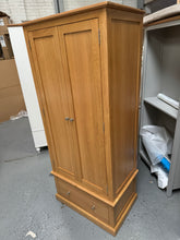 Load image into Gallery viewer, APPLEBY LIGHT OAK
Narrow Double Wardrobe Quality Furniture Clearance Ltd
