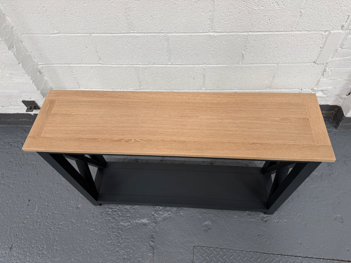 Chester Charcoal Console Table Quality Furniture Clearance Ltd