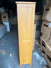 Load image into Gallery viewer, Oakland Rustic Oak Tall Shoe Cupboard Quality Furniture Clearance Ltd
