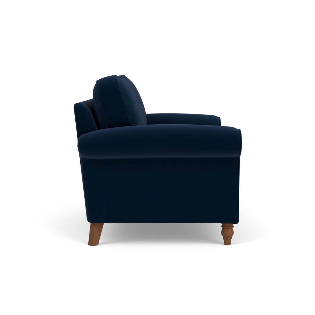 HURLEY
2 Seater - Deep blue - Matt Velvet Quality Furniture Clearance Ltd