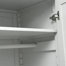 CHARLBURY MINERAL GREY Double Wardrobe Quality Furniture Clearance Ltd