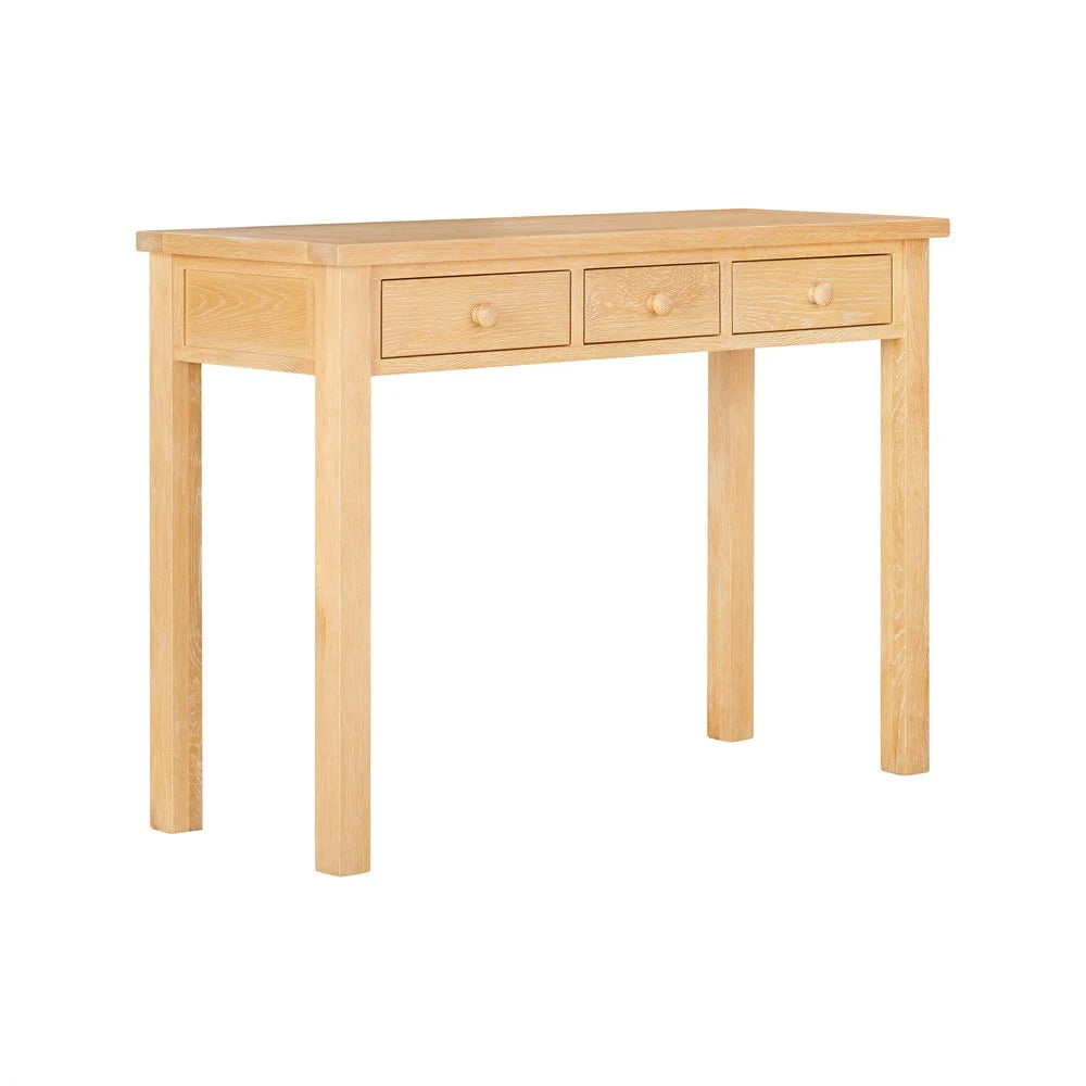 INGLESHAM WHITEWASH OAK
Console Desk Quality Furniture Clearance Ltd