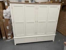 Load image into Gallery viewer, CHESTER CLASSIC CREAM
Four Door Wardrobe
