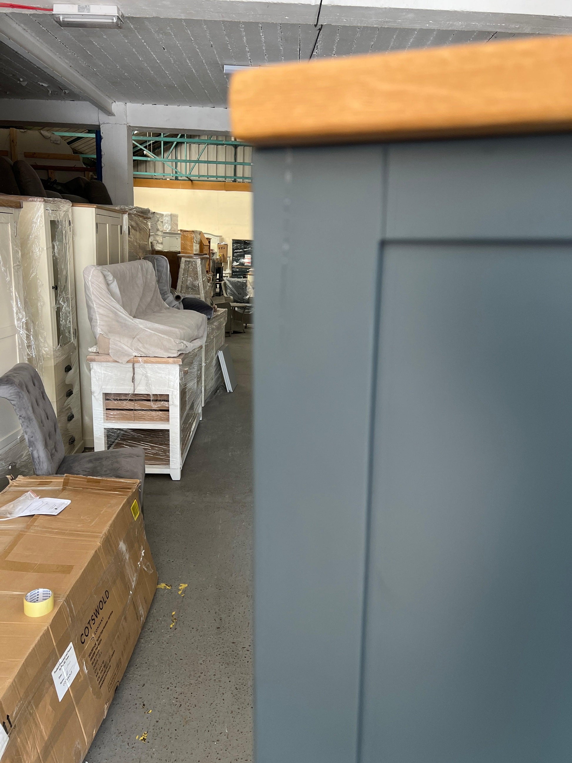 WESTCOTE INKY BLUE
Tall Slim Bookcase Quality Furniture Clearance Ltd