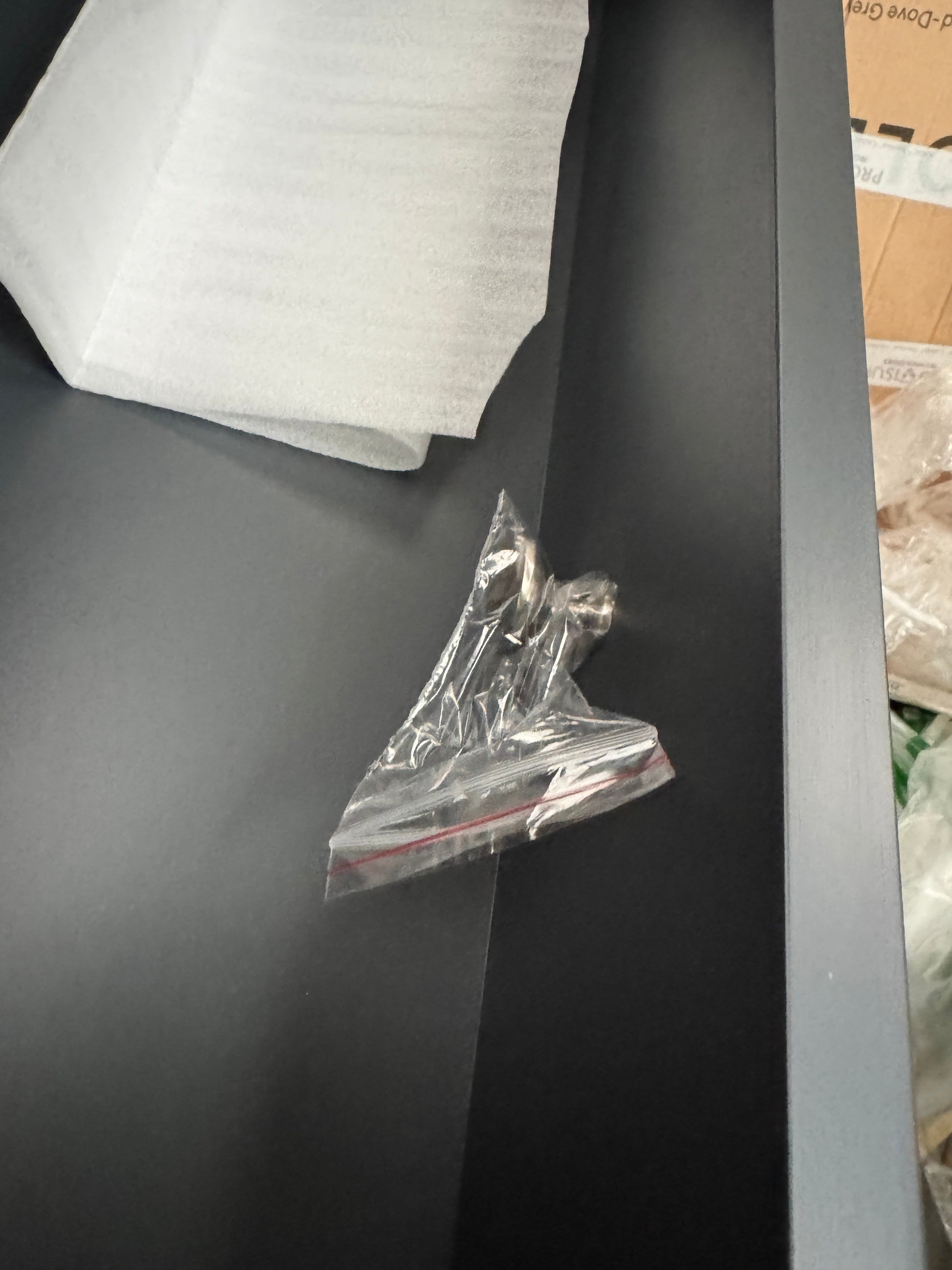 CHESTER CHARCOAL Small Kitchen Island with Granite Top Quality Furniture Clearance Ltd