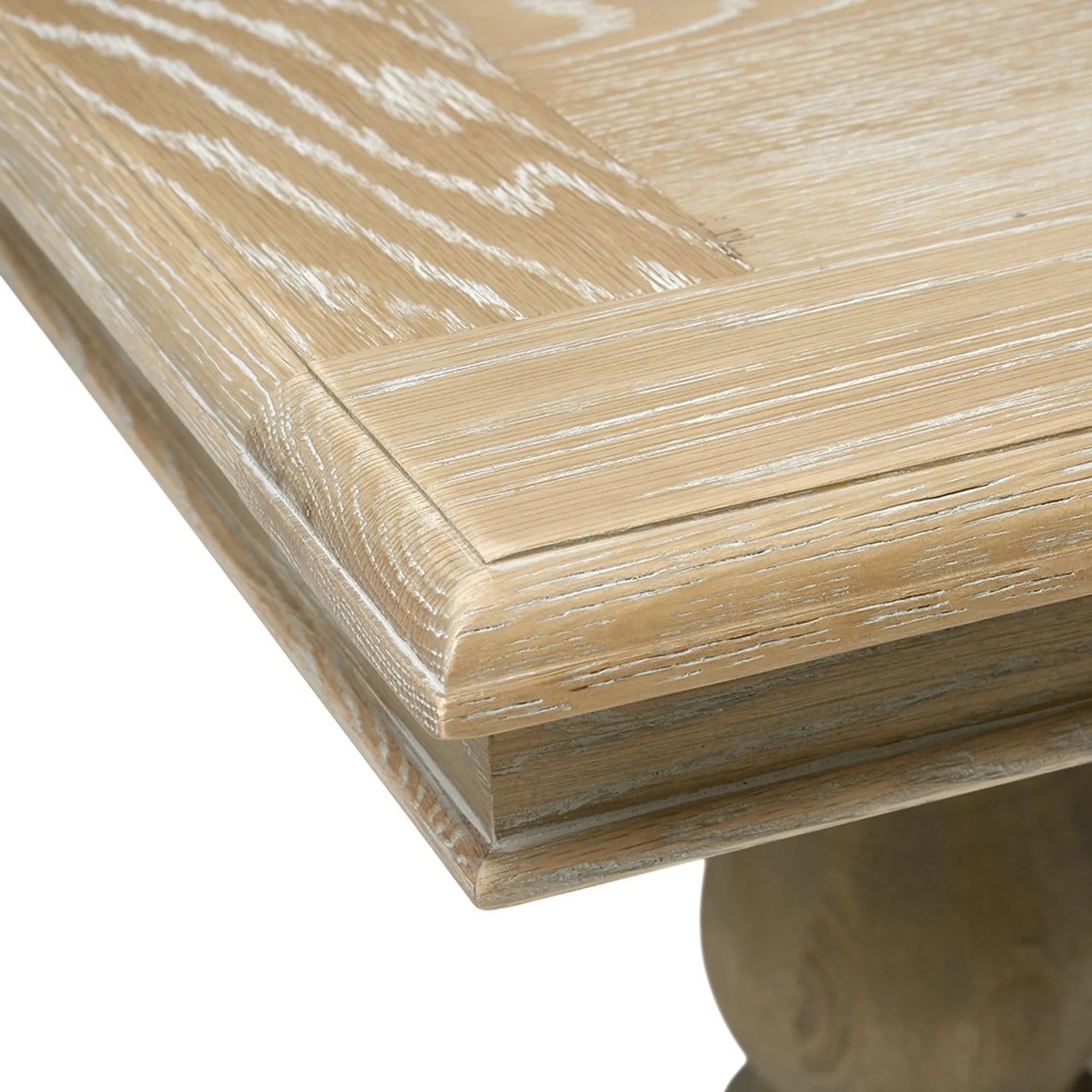 CAMILLE LIMEWASH OAK
6-10 Seater Extending Dining Table Quality Furniture Clearance Ltd