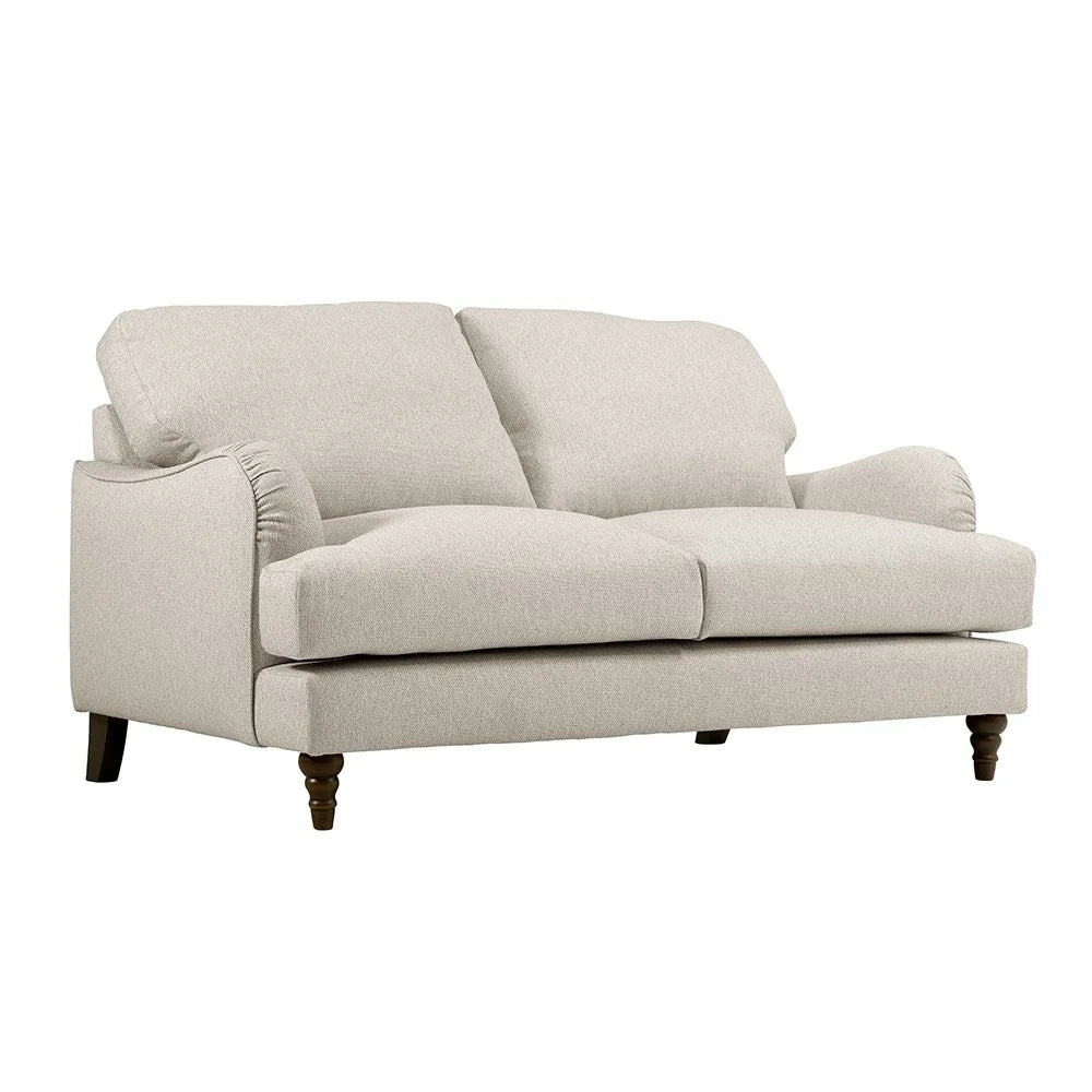 Burton - Large 2 Seater - Natural - House Weave Quality Furniture Clearance Ltd