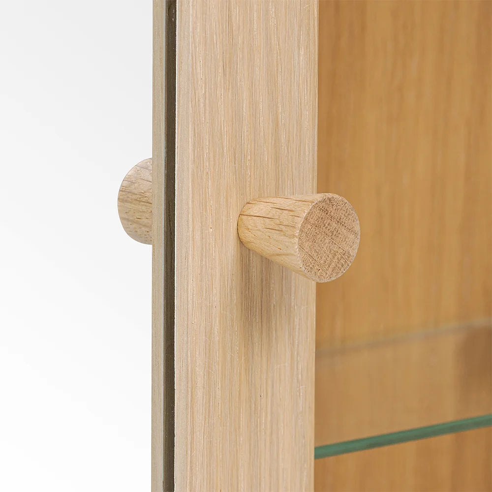 BERKELEY NORDIC OAK
Combi Mirrored Cabinet Quality Furniture Clearance Ltd