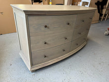 Load image into Gallery viewer, Winchcome Smoked Oak Low and Wide 6 Drawer Chest Quality Furniture Clearance Ltd

