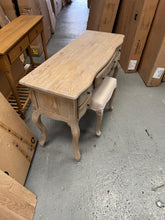 Load image into Gallery viewer, CAMILLE LIMEWASH OAK
Dressing Table + Stool Quality Furniture Clearance Ltd
