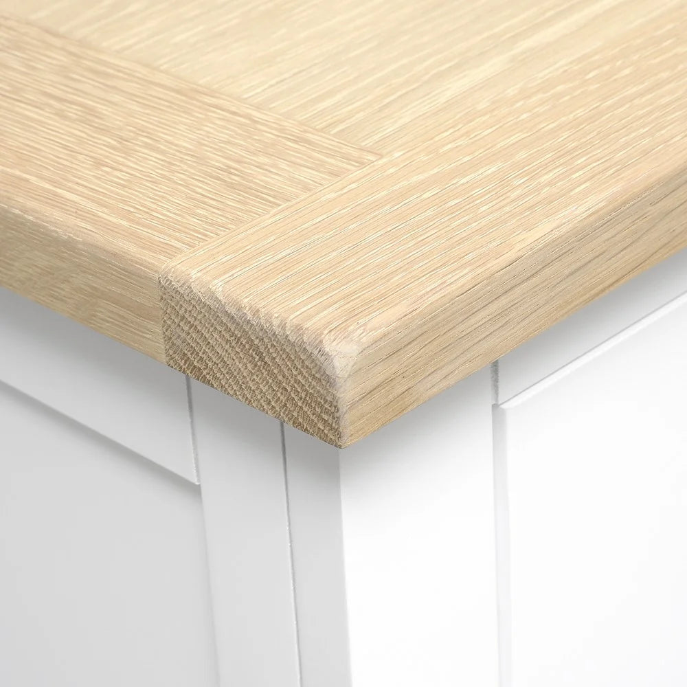 CHESTER PURE WHITE
5 Drawer Chest Quality Furniture Clearance Ltd