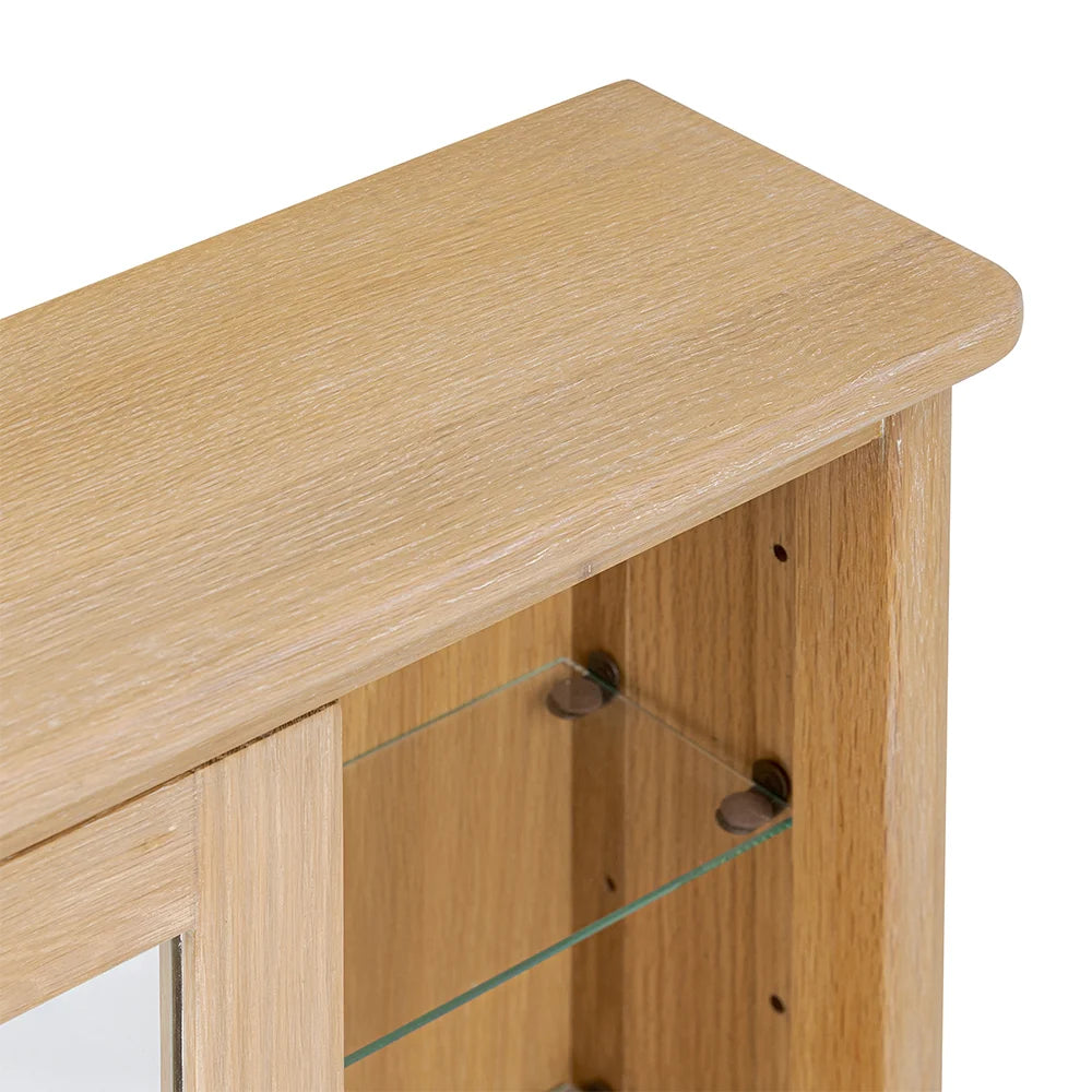BERKELEY NORDIC OAK
Combi Mirrored Cabinet Quality Furniture Clearance Ltd