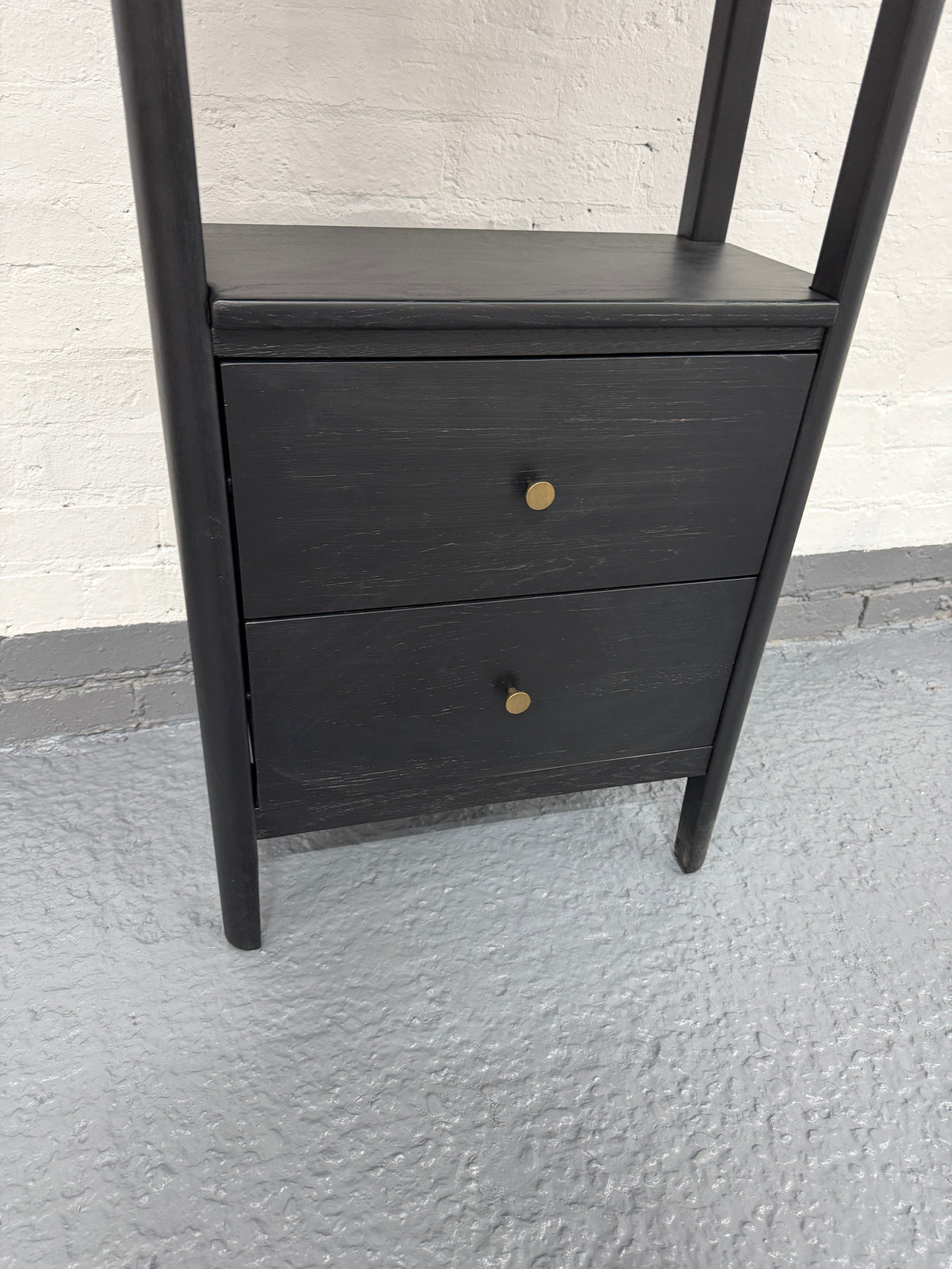 BERKELEY BLACK OAK
Slim Open Bookcase Quality Furniture Clearance Ltd
