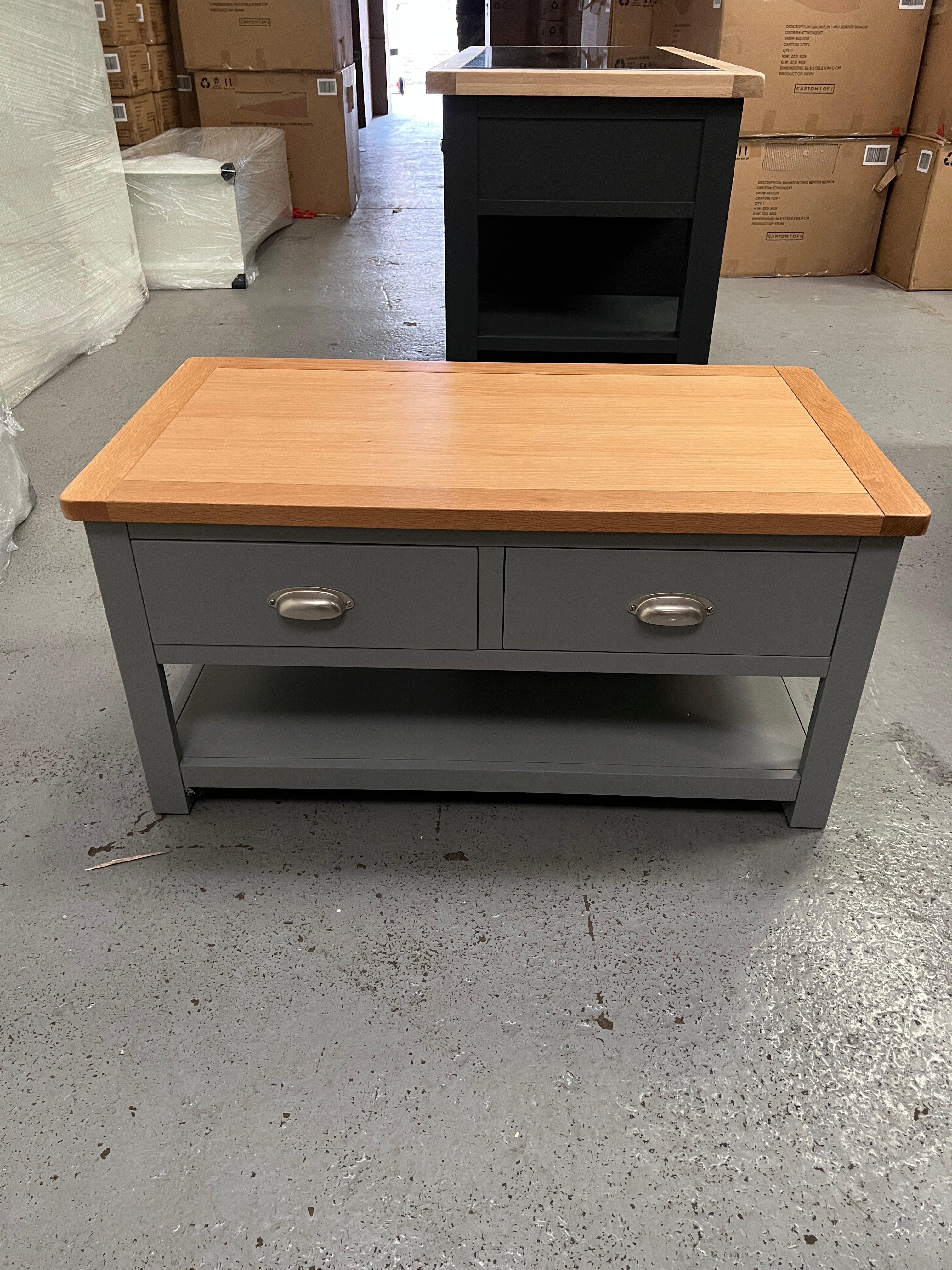 Sussex Storm Grey Coffee Table. furniture delivered 