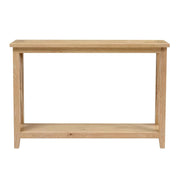 INGLESHAM WHITEWASH OAK Console Table Quality Furniture Clearance Ltd