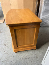 Load image into Gallery viewer, WINCHCOMBE OILED OAK
3 Drawer Wide Bedside Quality Furniture Clearance Ltd
