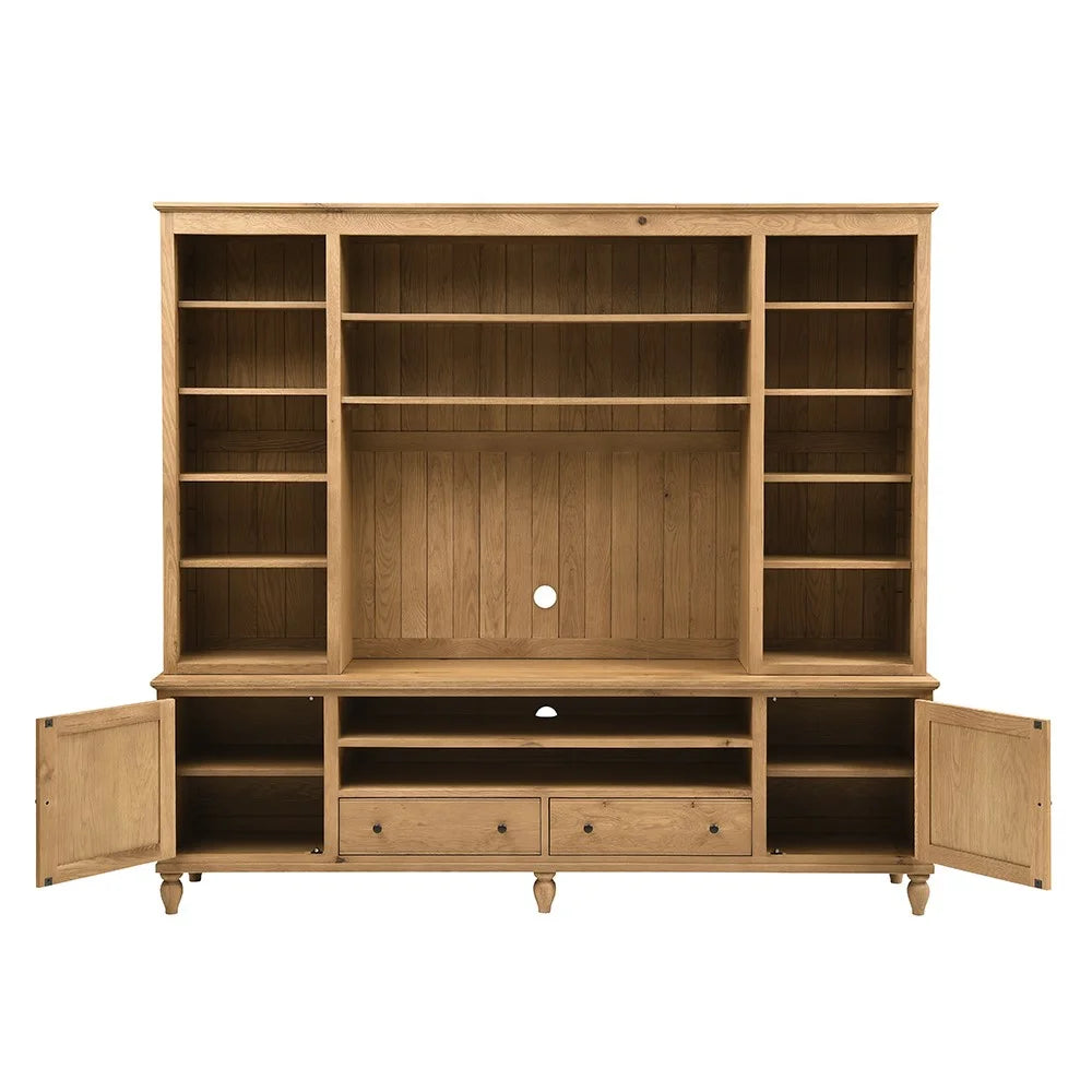 ELKSTONE MELLOW OAK
TV and Media Storage Unit Quality Furniture Clearance Ltd